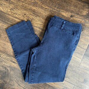 New York & Company Pinstripe Ankle Dress Pants